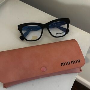 Miu Miu blue light glasses